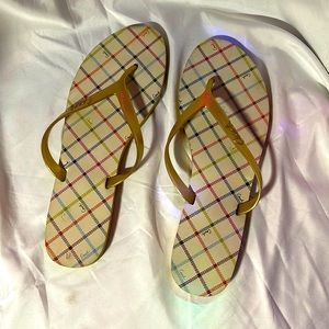 Coach Shoes Slippers Cream Size 11